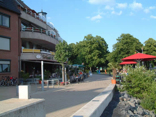 Rheinpromenade in Emmerich am Rhein