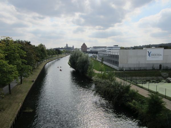 Blick auf die Hochschule