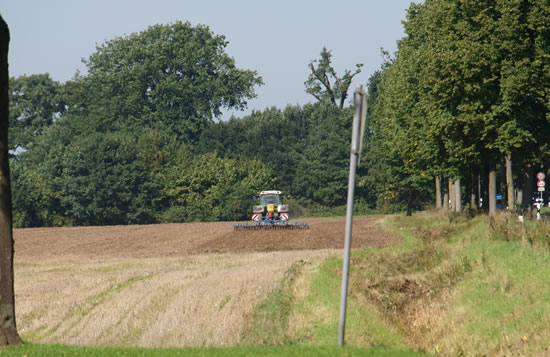 Fleissige Landwirte in Xanten